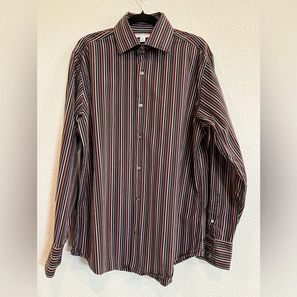 Banana republic stripped button down size large